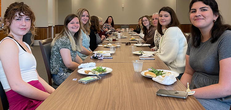 ut physics women in physics lunch may 2022